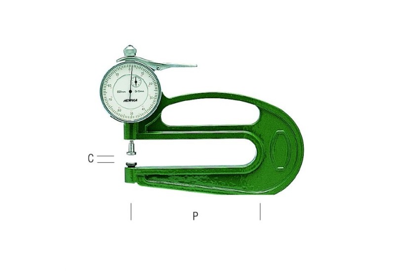 jauge d’épaisseur METRICA 43034 avec levier de mesure