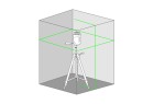 METRICA - Niveau laser vert Roll 360° - Projette un plan horizontal sur 360° et un plan vertical à 90°