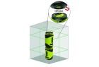 METRICA - Niveau laser vert Roll 360° - Projette un plan horizontal sur 360° et un plan vertical à 90°