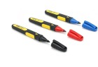 STANLEY - Marqueur Pointe Fine - 3 Couleurs - Carte 3Pcs - Fatmax