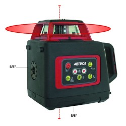 METRICA - Niveau automatique laser avec rayon laser rotatif visible rouge - SL-RED