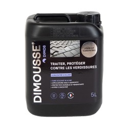 DIMOS - DIMOUSSE concentré X-thallo anti-mousses, algues, lichens - bidon de 5 litres