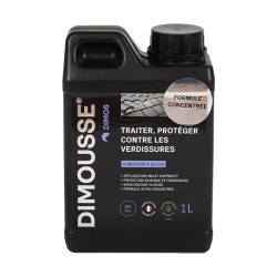 DIMOS - DIMOUSSE concentré X-thallo anti-mousses , algues, lichens- bidon de 1 litre