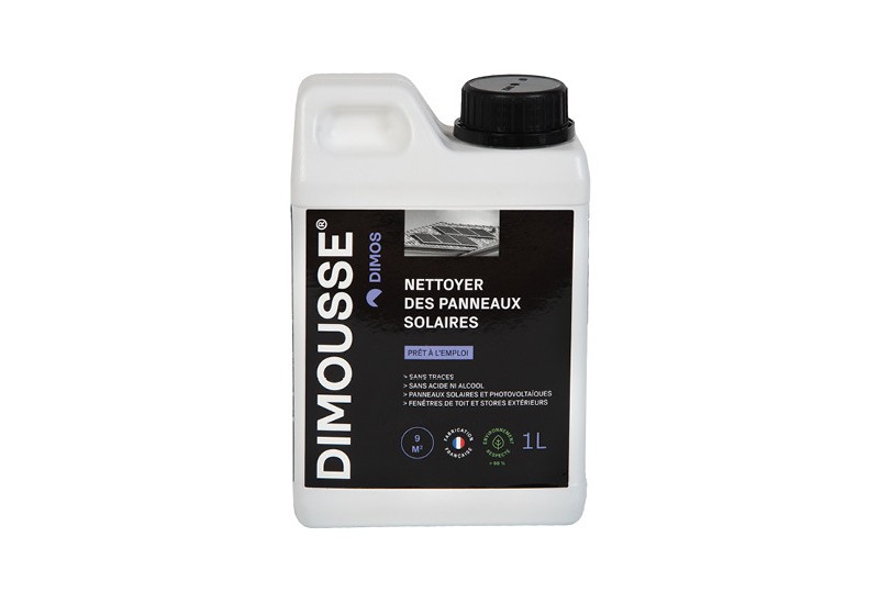 DIMOS - DIMOUSSE Nettoyant panneau photovoltaique  - bidon de 1 litre