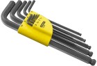 STANLEY - Cle Male Longue A Tete Spherique - Etui De 9 pièces
