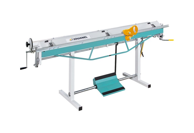 JOUANEL - Plieuse manuelle de chantier et atelier 2m zinc, cuivre, alu : 1 mm, acier : 0,7 mm, butée angulaire - PCX2040A