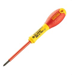 STANLEY - Tournevis Phillips Isole 1000V Ph0X75Mm Fatmax