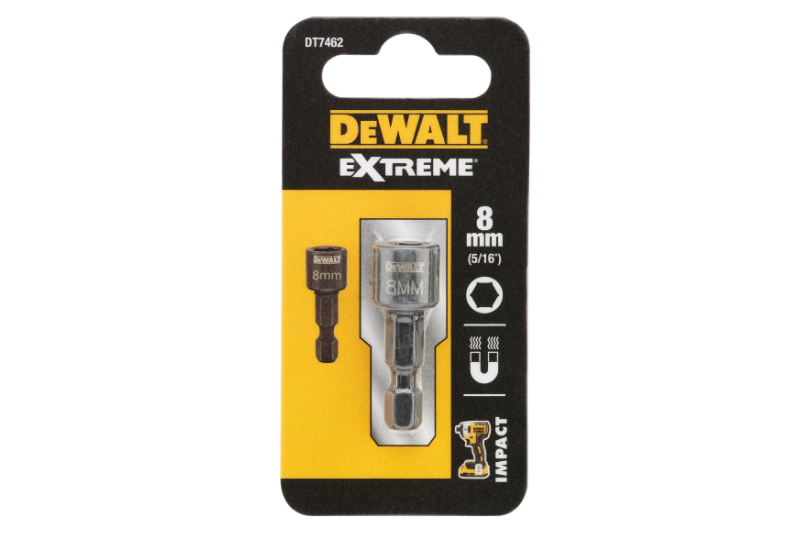 DEWALT - Douille compacte longueur 35 mm diamètre 8 mm