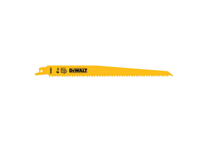 DEWALT - Lame de scie sabre BiM Plungepoint pour la coupe du bois 228 mm DEWALT - Lame de scie sabre BiM Plungepoint pour la coupe du bois 228 mm