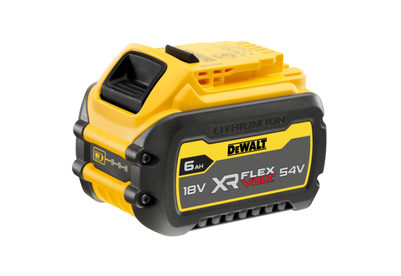DEWALT - Batterie XR FLEXVOLT 18V/54V 6 Ah/2 Ah Li-Ion DEWALT - Batterie XR FLEXVOLT 18V/54V 6 Ah/2 Ah Li-Ion