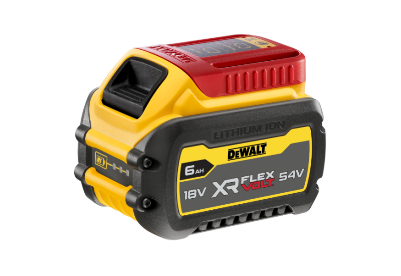 DEWALT - Batterie XR FLEXVOLT 18V/54V 6 Ah/2 Ah Li-Ion DEWALT - Batterie XR FLEXVOLT 18V/54V 6 Ah/2 Ah Li-Ion