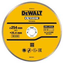 DEWALT - Disque pour scie à carrelage en céramique 250X25.4 mm