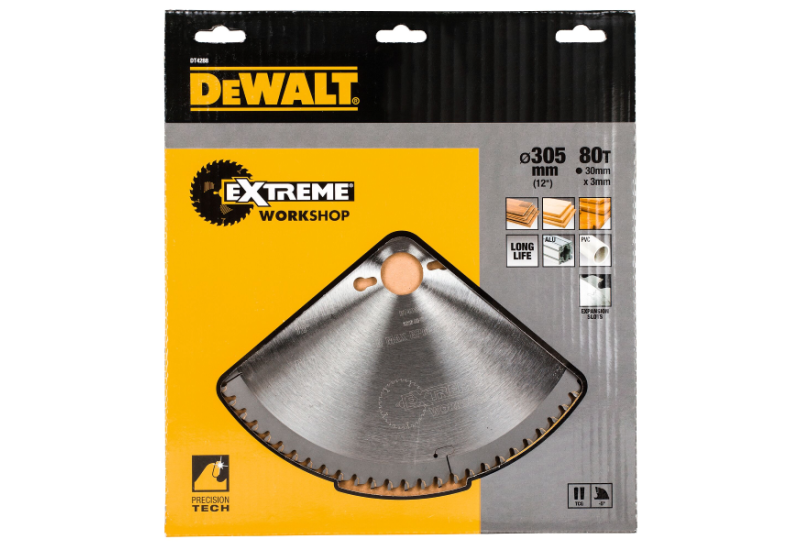 DEWALT - Lame de scie circulaire stationnaire Extreme Workshop 305x30 mm, 80 dents DEWALT - Lame de scie circulaire stationnaire Extreme Workshop 305x30 mm, 80 dents