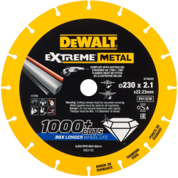 DEWALT - Disque Extreme métal 230 x 22,23 x 1,5 mm