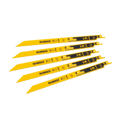 DEWALT - Lame de scie sabre sécable BiM pour la coupe du métal 230 mm