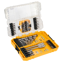 DEWALT - Moyen Coffret TOUGHCASE bois et métal 55 pièces