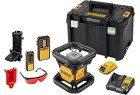 DEWALT - Niveau laser rotatif intérieur/extérieur 18V 2 Ah Li-Ion - faisceau rouge - 1 batterie - coffret TSTAK