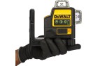 DEWALT - Laser 3x360° 12V 2 Ah Li-Ion - Faisceaux verts - coffret