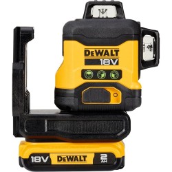 DEWALT - Niveau laser multilignes 3x360° compact XR 18V 2 Ah Li-Ion - Faisceaux verts