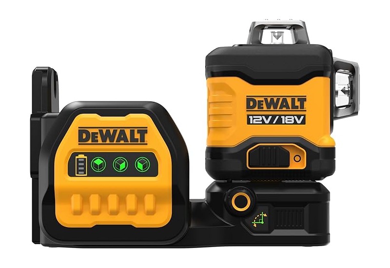 DEWALT - Niveau laser multiligne 3 x 360° XR 12V / 18V - Faisceaux verts