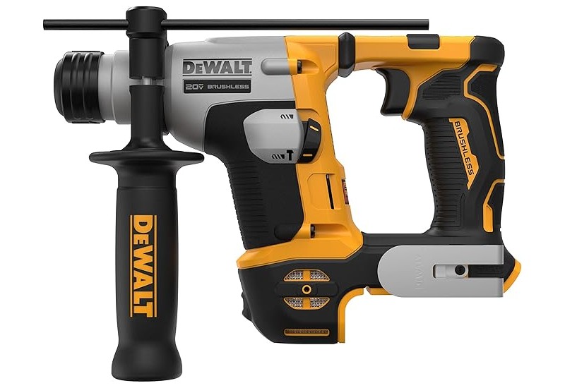 DEWALT - Perforateur compact SDS-Plus 16 mm XR 18V 2 Ah - 2 batteries POWERSTACK DEWALT - Perforateur compact SDS-Plus 16 mm XR 18V 2 Ah - 2 batteries POWERSTACK
