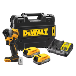 DEWALT - Visseuse à chocs ultra compacte XR 18V 1,7 Ah Li-Ion brushless - POWERSTACK