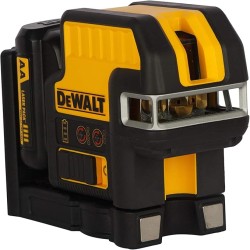 DEWALT - Laser croix + 5 points XR 10.8V 2 Ah Li-Ion faisceau rouge - DCE0825D1R-QW