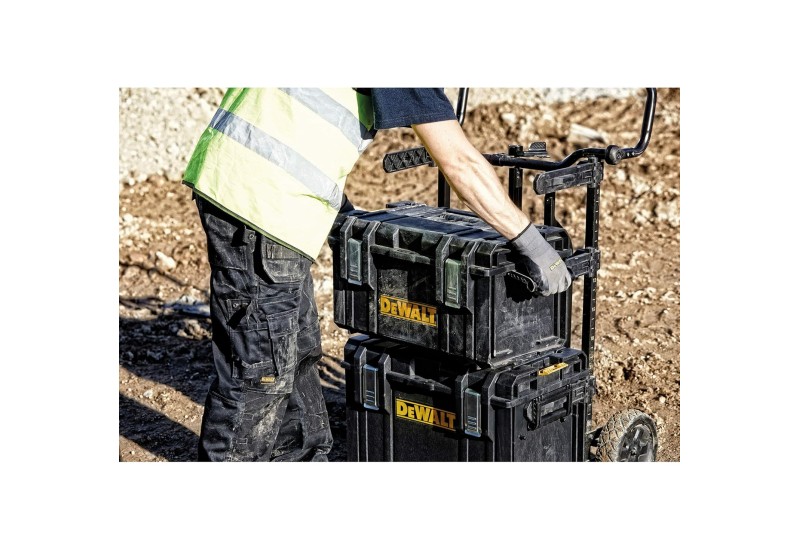 Chariot De Transport DeWALT ToughSystem DXL - Charge 200 Kg, Roues Tout-Terrain 12,7 Cm, Verrouillage Roulettes - DWST08530-1