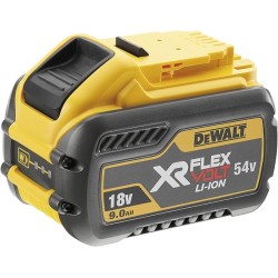 DEWALT - Batterie XR FLEXVOLT 18V/54V 9Ah/3 Ah Li-Ion