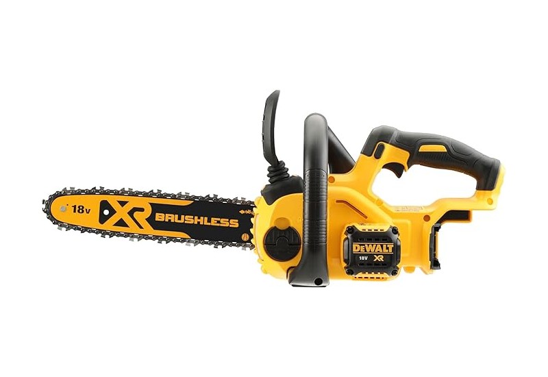 DEWALT - Tronçonneuse élagueuse XR 18V brushless - 30 cm - sans batterie ni chargeur DEWALT - Tronçonneuse élagueuse XR 18V brushless - 30 cm - sans batterie ni chargeur