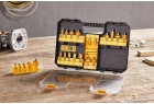 DEWALT - Coffret de 22 fraises de défonceuse