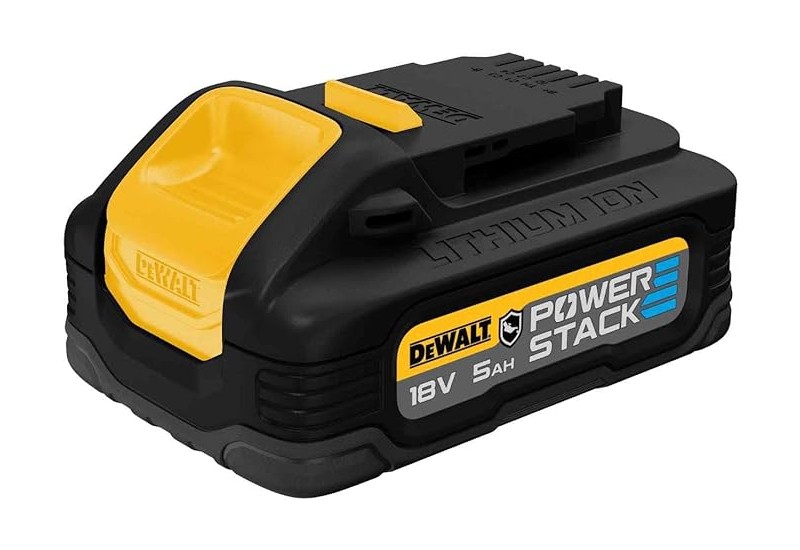 DEWALT - Batterie POWERSTACK renforcée XR 18V 5 Ah Li-Ion