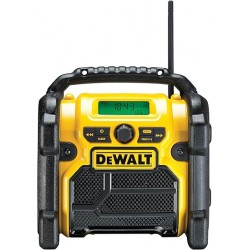 DEWALT - Radio compacte sur secteur ou batterie XR 10.8V, 14.4V et 18V Li-Ion - Sans batterie ni chargeur