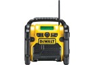 DEWALT - Radio compacte sur secteur ou batterie XR 10.8V, 14.4V et 18V Li-Ion - Sans batterie ni chargeur