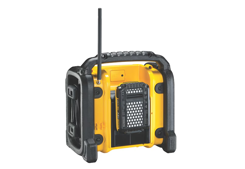 DEWALT - Radio compacte sur secteur ou batterie XR 10.8V, 14.4V et 18V Li-Ion - Sans batterie ni chargeur DEWALT - Radio compacte sur secteur ou batterie XR 10.8V, 14.4V et 18V Li-Ion - Sans batterie ni chargeur
