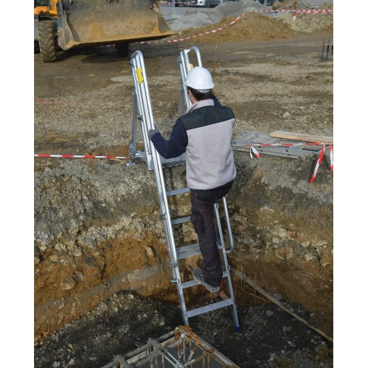 Duarib N111.202 : Accès Fond de Fouille Télescopique Sans Blindage