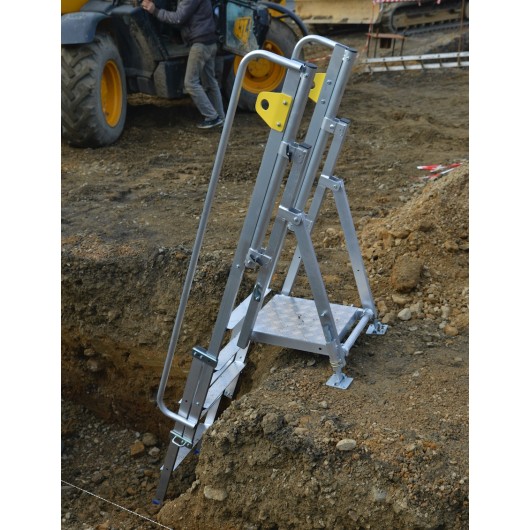 Duarib N111.202 : Accès Fond de Fouille Télescopique Sans Blindage