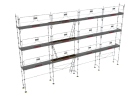 Lot Echaffaudage Façadier 104m² - DUO45+ - DACAME - Garde-corps montage/démontage en sécurité - www.pro-materiel-batiment.fr