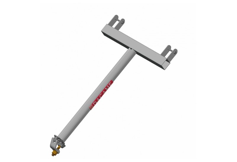 Echafaudage Façadier 60m² - DUO45 - DACAME - Garde-corps lisses - www.pro-materiel-batiment.fr