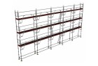 Échafaudage multidirectionnel 128m² MEKA 48 - Sécurité maximale avec garde-corps MDS - DACAME