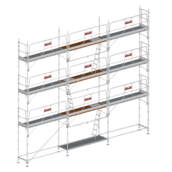 ALTRAD - Lot échafaudage façadier AERIS 45 - 80 m² - garde-corps montage  et démontage en sécurité (mds)