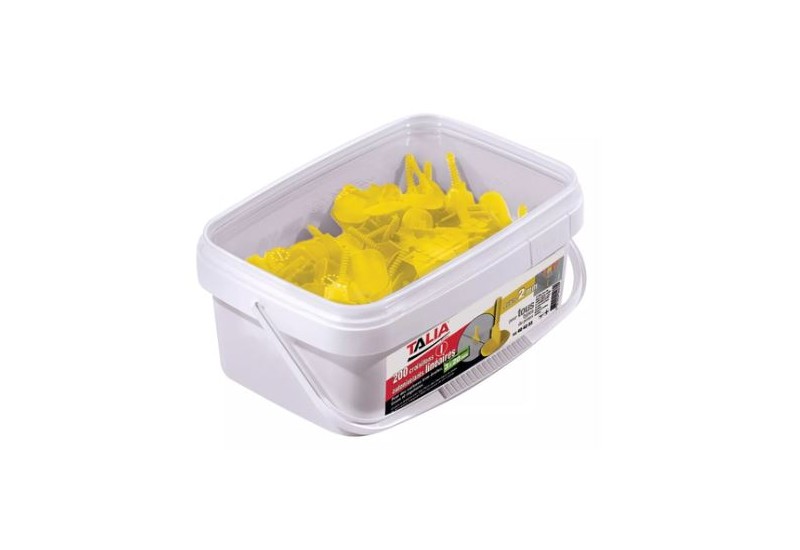 SOFOP TALIAPLAST - Croisillons auto-nivelants lineaires 2mm grande hauteur (200 pieces)