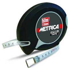 METRICA - Mesure Longue Acier 50m - NEW RUBBER TOUCH