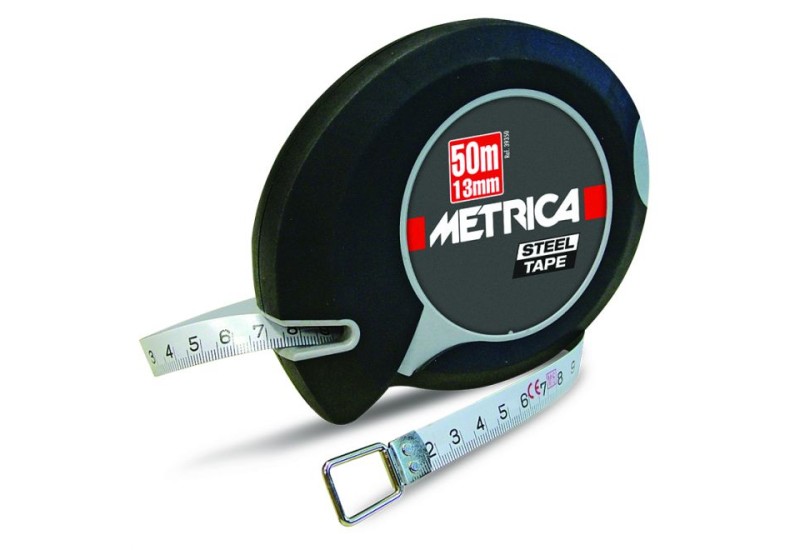 METRICA - Mesure Longue Acier 50m - NEW RUBBER TOUCH