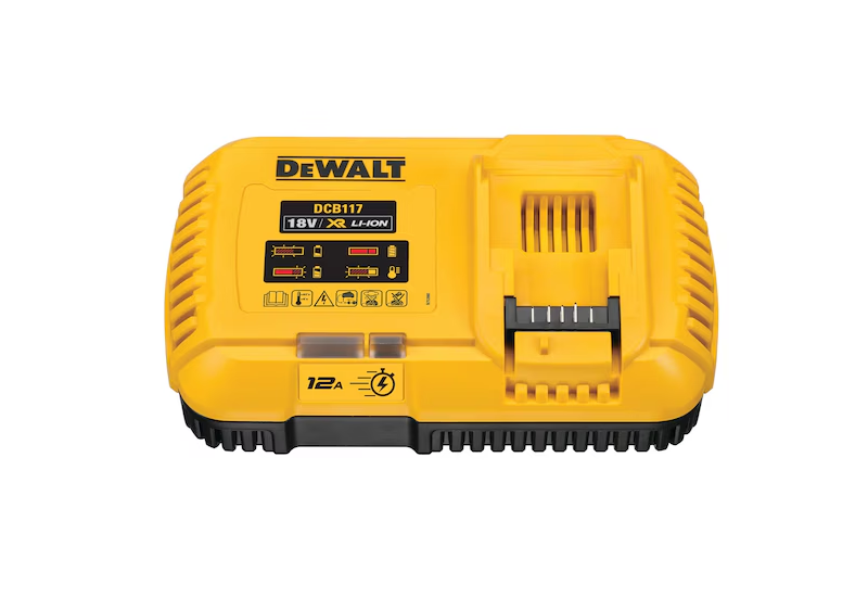 DEWALT - Chargeur rapide XR 18V / 54V - pour batteries de 1.3 Ah à 9 Ah Li-Ion DEWALT - Chargeur rapide XR 18V / 54V - pour batteries de 1.3 Ah à 9 Ah Li-Ion