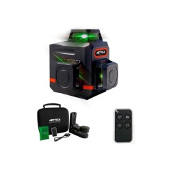 METRICA - Niveau automatique laser vert 3D MINI GREEN - Réf. 60845