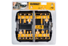 DEWALT - Coffret de 12 fraises de défonceuse