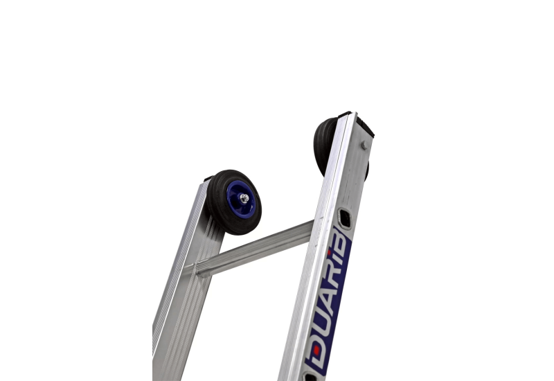 DUARIB - Echelle Coulissante A Corde Avec Stabilisateurs C3 STAB - 3X20 barreaux - 5,80m repliée / 13,90m dépliée