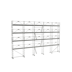 Lot échafaudage façadier 160 M² PROGRESS MEDIUM - R200 - Garde-corps monoblocs - TUBESCA COMABI