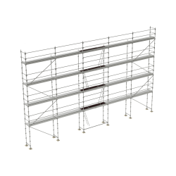 Lot echafaudage 160 M² - R200 PROGRESS FIRST (lisses) - TUBESCA COMABI